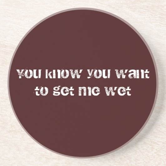 frecher Untersetzer (Vorne)