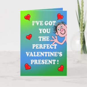 Frecher Valentinstag Karte