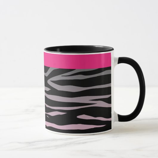Frecher Zebra Tasse (Rechts)