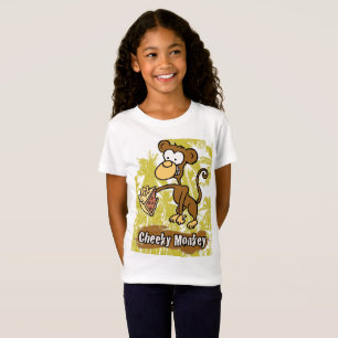 Freches Affe im Dschungel T-Shirt