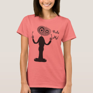 Freches alien - prüfen Sie mich! T-Shirt