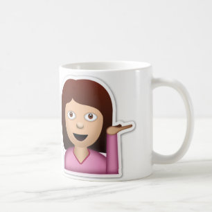 Freches emoji kaffeetasse