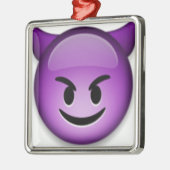 Freches Emoji stellen gegenüber Ornament Aus Metall (Links)