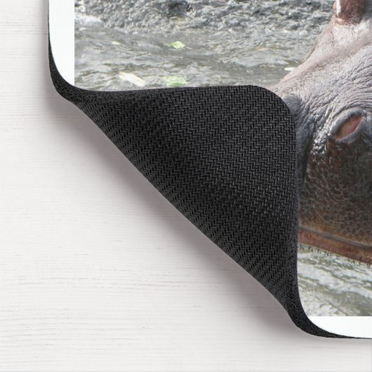 Freches Flusspferd! Mousepad (Ecke)