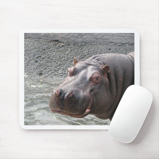 Freches Flusspferd! Mousepad (Mit Mouse)