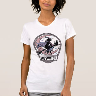 Freches Hexen-Shirt Vintage Halloween-Kunst_1 T-Shirt