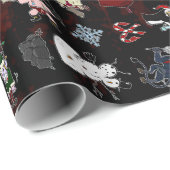 FRECHES LISTEN-PACKPAPIER GESCHENKPAPIER (Rolleneckpunkt)