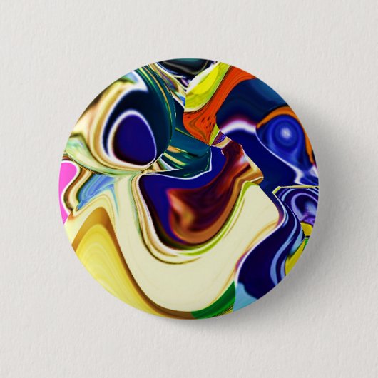 Freches Mädchen 2 Button (Vorderseite)