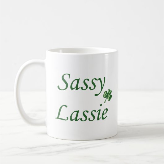 Freches Mädchen Kaffeetasse (Links)