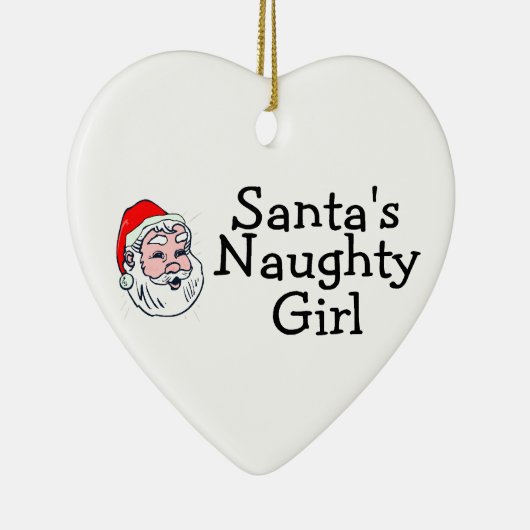 Freches Mädchen Sankt Keramikornament (Rechts)