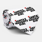 Freches Mädchen Sankt Krawatte (Gerollt)