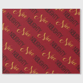 Freches oder Nizza Geschenkpapier (Flach)