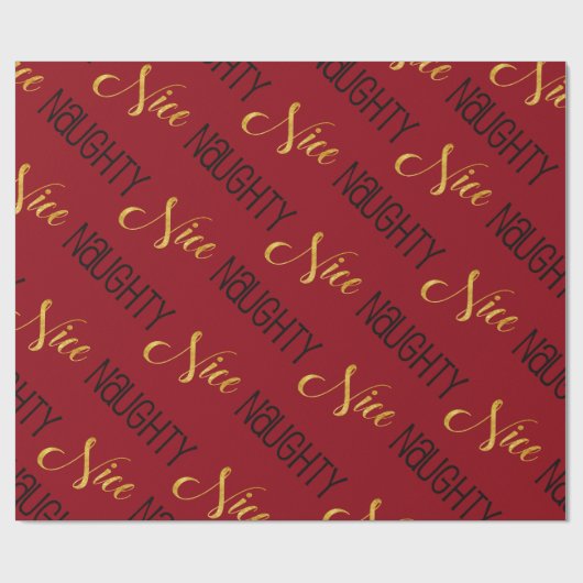 Freches oder Nizza Geschenkpapier (Flach)