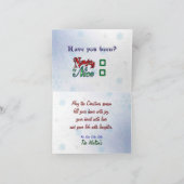 Freches oder Nizza Weihnachten (Innenseite)