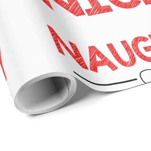 Freches oder Nizza WeihnachtsPackpapier Geschenkpapier (Rolleneckpunkt)