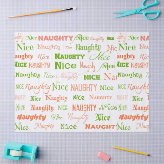 Freches oder Nizza Weihnachtsseidenpapier Seidenpapier (Basteln)