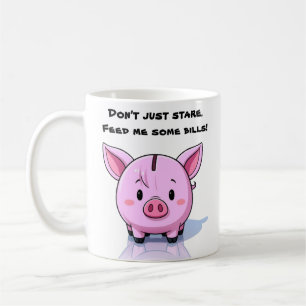 freches Schwein Kaffeetasse