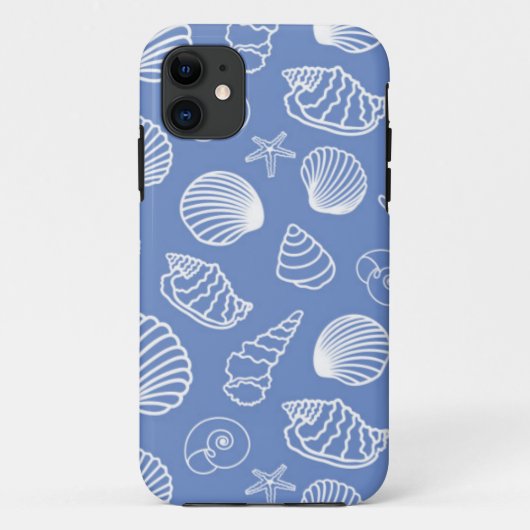 Freches Seashell-Muster Case-Mate iPhone Hülle (Rückseite)