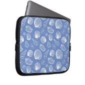 Freches Seashell-Muster Laptopschutzhülle (Vorne Rechts)