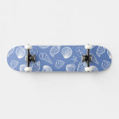 Freches Seashell-Muster Skateboard (Horizontal)
