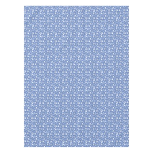 Freches Seashell-Muster Tischdecke (Vorderseite)
