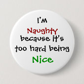 Freches Übernizza Button (Vorderseite)