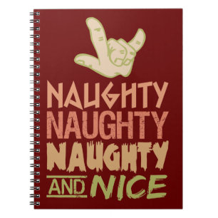 Freches UND Nizza kundenspezifisches Notizbuch Notizblock