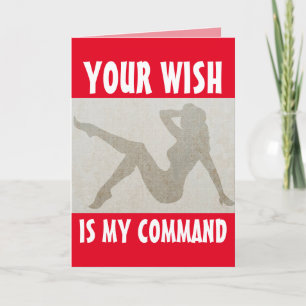 FRECHES VALENTINSTAGS-KARTEN FÜR IHN GROSS KARTE