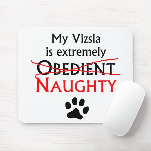 Freches Vizsla Mousepad (Mit Mouse)