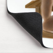 Freches Vogel-Zufuhr-Eichhörnchen Mousepad (Ecke)