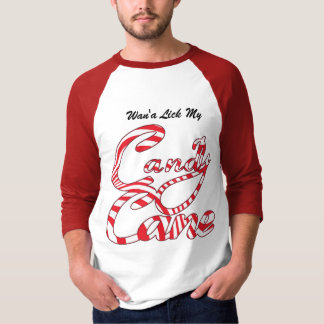 Freches Zuckerstange-Feiertags-Sweatshirt T-Shirt