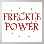 Freckle Power Poster (Vorne)