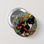 Freckles in den Schmetterlingen - Button (Vorne & Hinten)