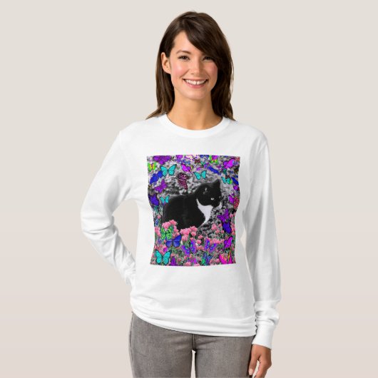 Freckles in den Schmetterlingen II - T-Shirt (Vorne ganz)