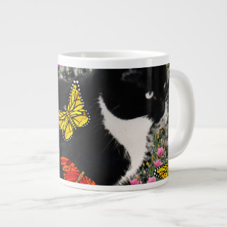 Freckles in den Schmetterlingen - Jumbo-Tasse