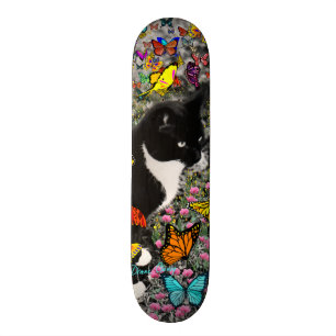 Freckles in den Schmetterlingen - Skateboard