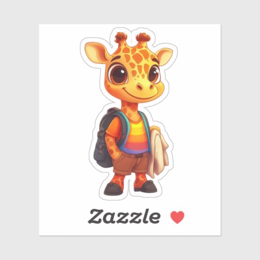 Freckly Friend Vinyl Sticker (Blatt)