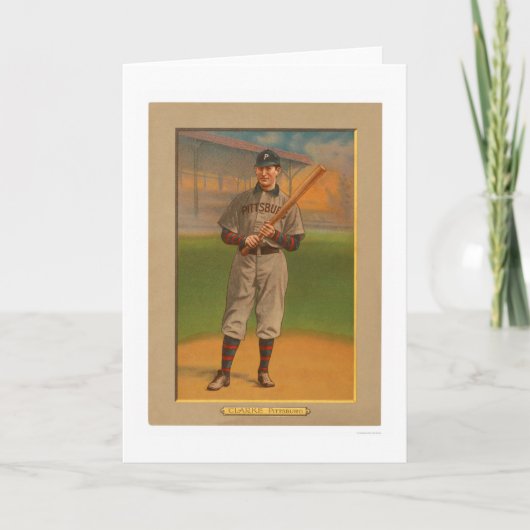 Fred Clarke Pirates Baseball 1911 Karte (Vorderseite)
