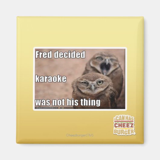 Fred entschied magnet (Vorne)
