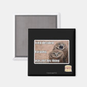 Fred entschied magnet (Vorderseite/Rückseite)