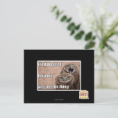 Fred entschied postkarte (Stehend Vorderseite)