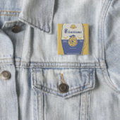 Fred Flintston Big Bold Bash Wash Button (Beispiel)