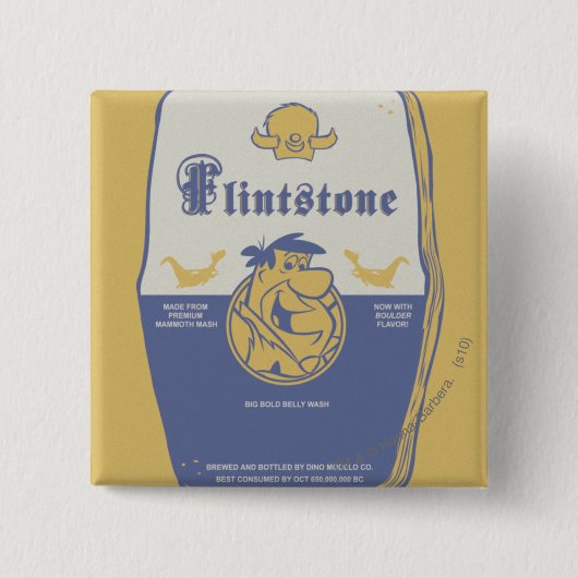 Fred Flintston Big Bold Bash Wash Button (Vorderseite)