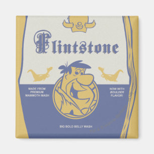 Fred Flintston Big Bold Bash Wash Magnet
