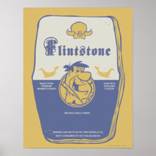 Fred Flintston Big Bold Bash Wash Poster