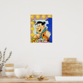 Fred Flintstone Look in Mirror Poster (Küche)