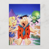 Fred Flintstone Under A Spell Postkarte (Vorderseite)