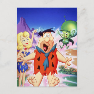 Fred Flintstone Under A Spell Postkarte