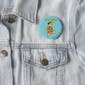 Fred Flintstone Yabba-Dabba Doo! Button (Beispiel)