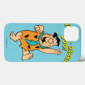 Fred Flintstone Yabba-Dabba Doo! Case-Mate iPhone Hülle (Rückseite (Horizontal))